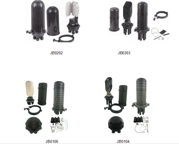 Optic Fiber Cable 3ins/ 3outs Dome Type Joint Box