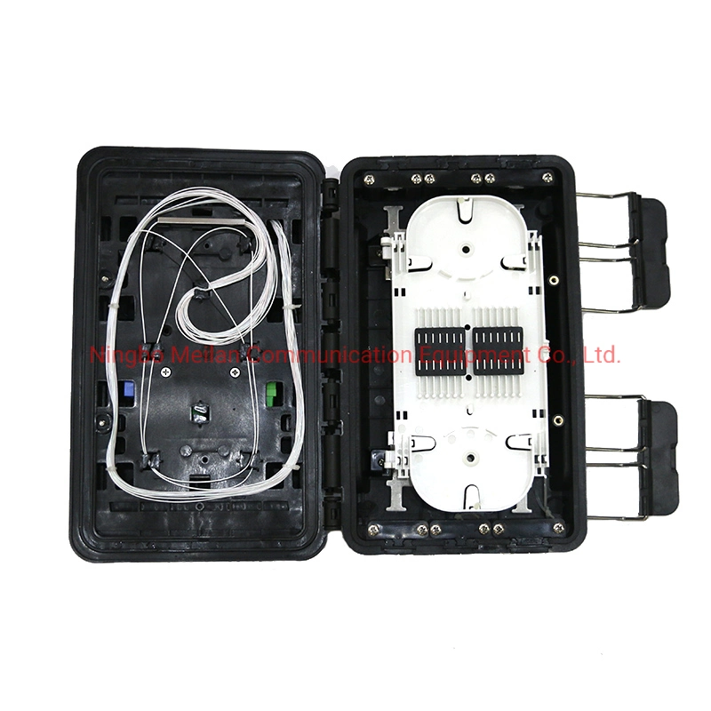 16 Core FTTH Mold Plastic Dome Fiber Splice Closure Joint Box for Optical Cable with Adapter